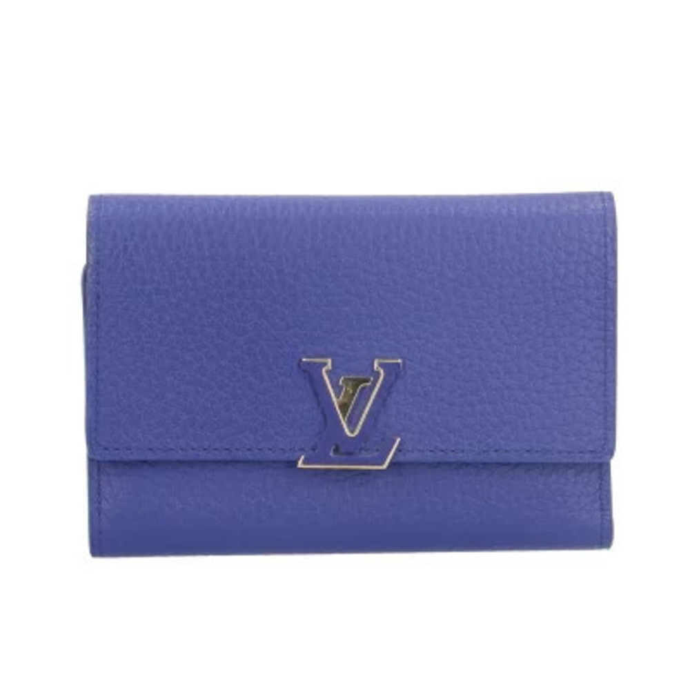Louis Vuitton Portefeuille Capucines Compact Tri fold Wallet